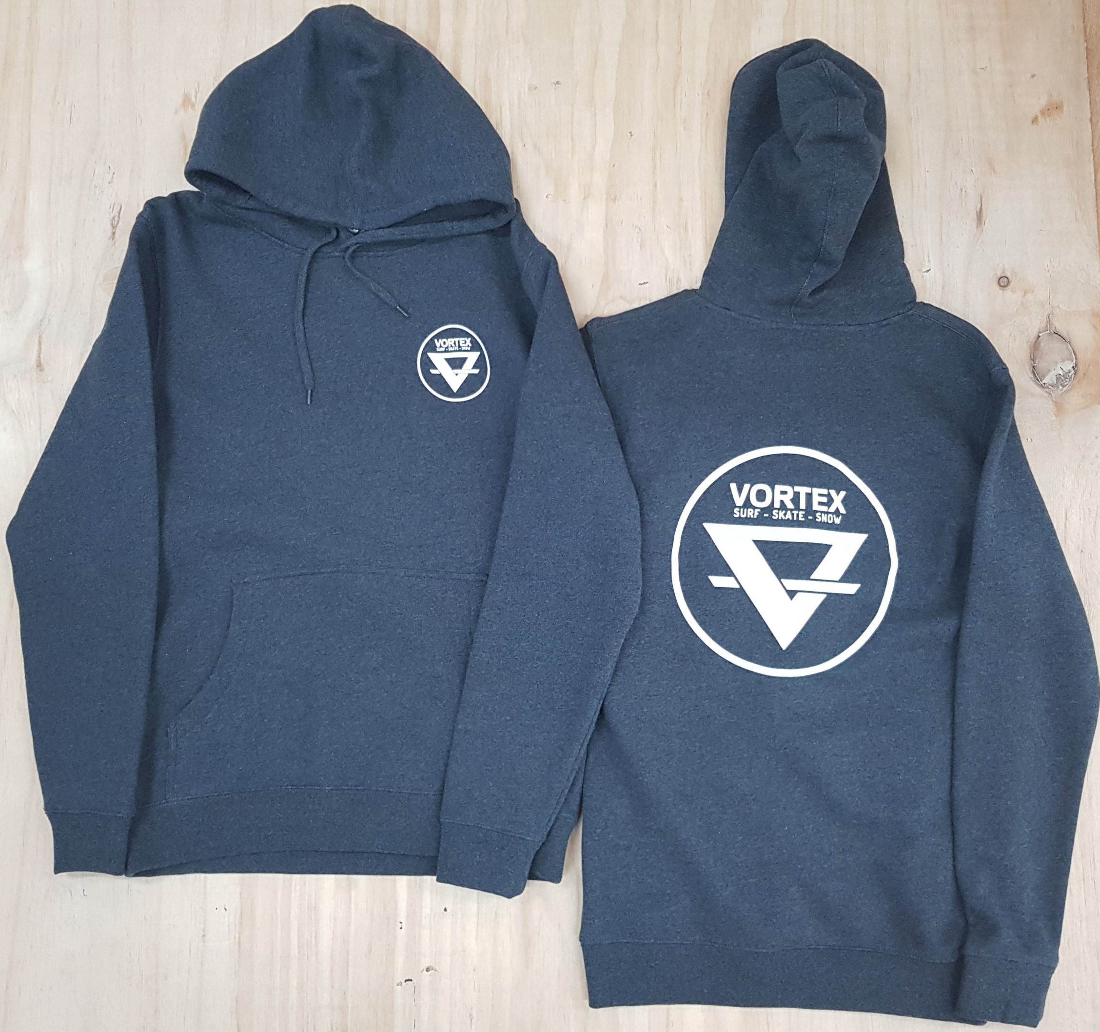 Mens Vortex Circle Logo Hoody
