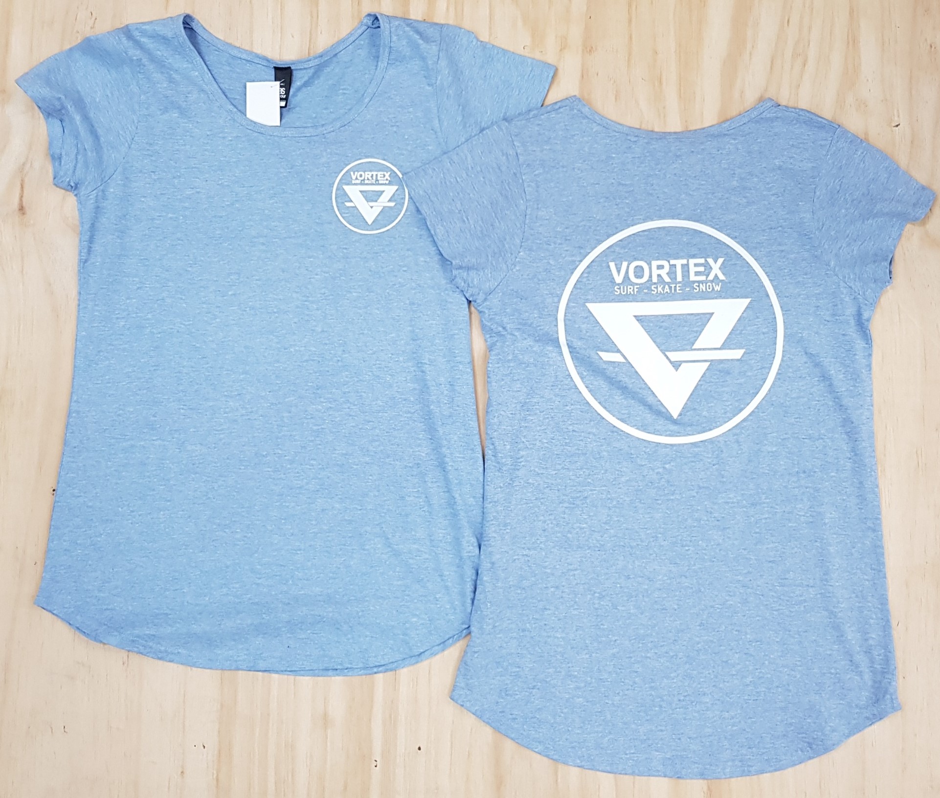 Womens Vortex Circle Logo Tee