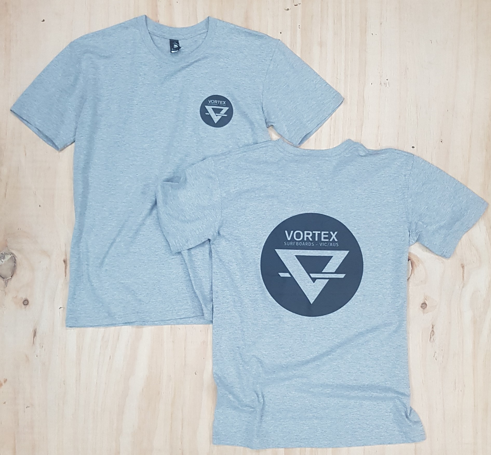 Vortex Mens Surfboards Logo Tee
