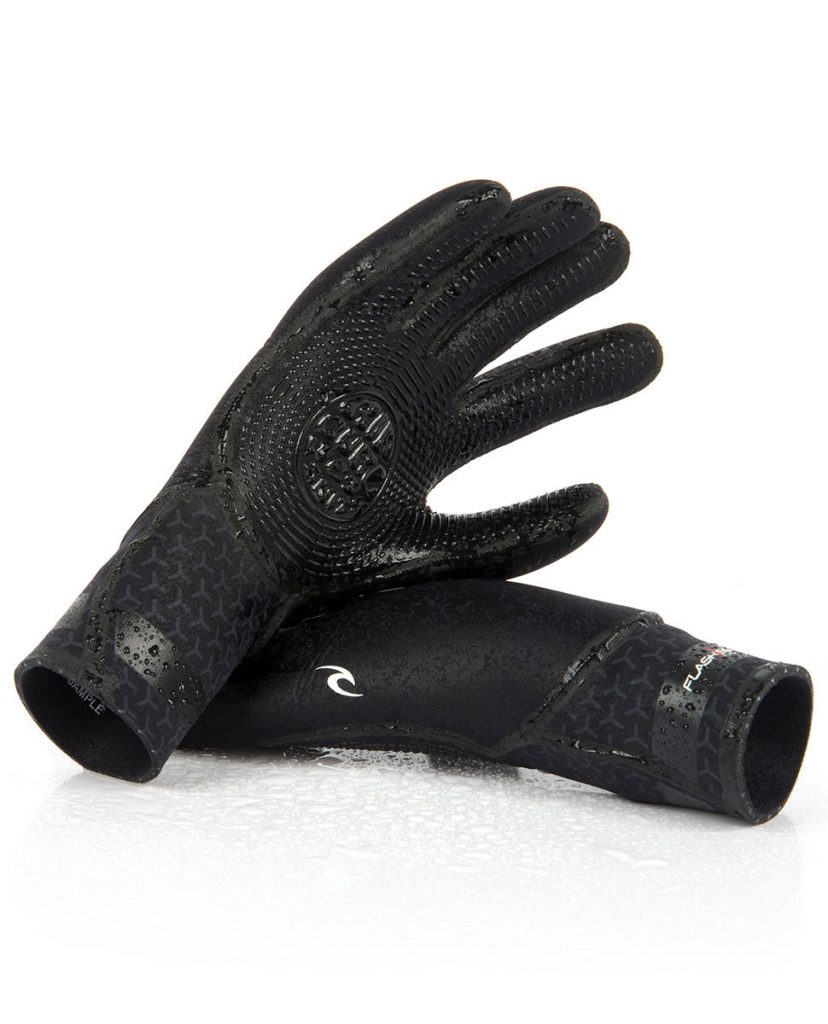 Flashbomb 5 Finger Wetsuit Glove Vortex Surf Skate Snow