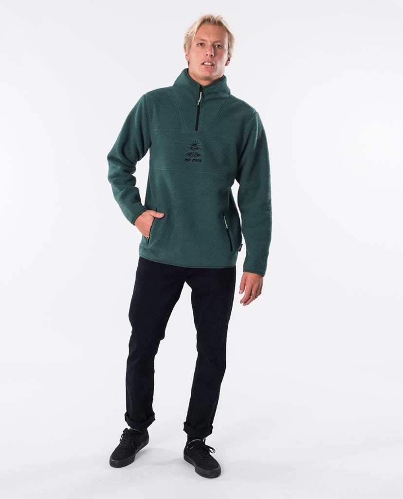 rip curl polar fleece jumper